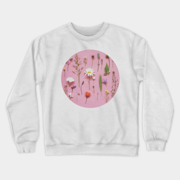 Wild Flowers Crewneck Sweatshirt by Cassia